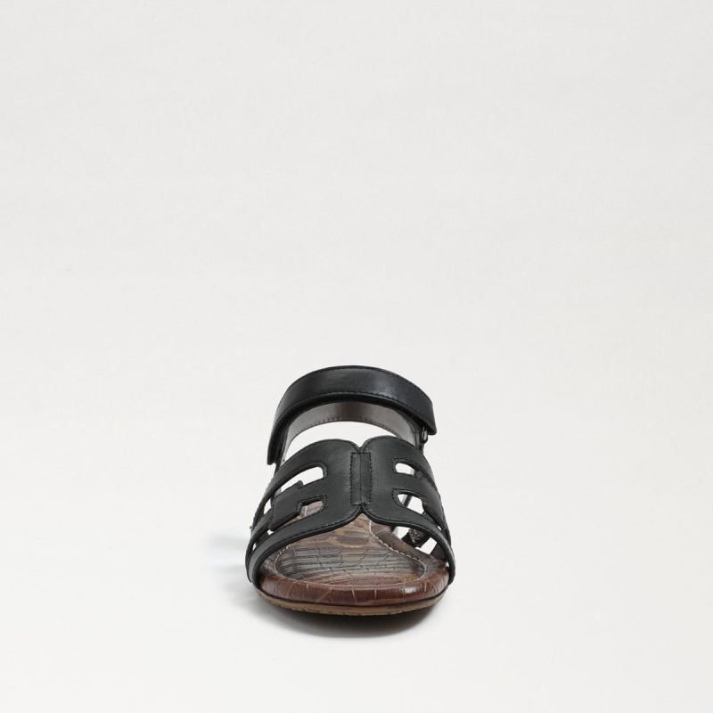 Sam Edelman Bay Kids Slide Sandal-Black Leather