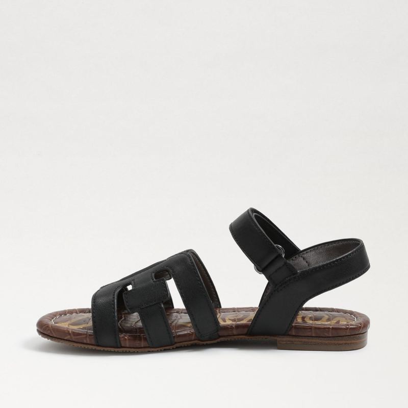 Sam Edelman Bay Kids Slide Sandal-Black Leather