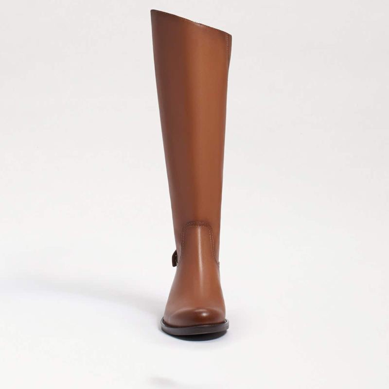 Sam Edelman Mikala Riding Boot-New Whiskey Leather