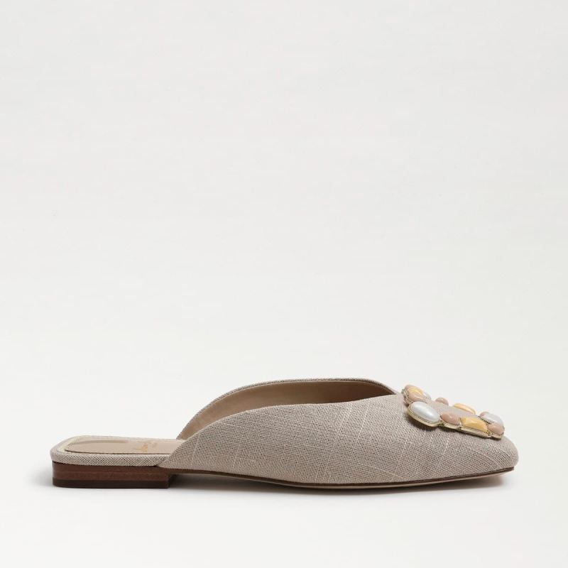 Sam Edelman Lavina Buckle Mule-Natural