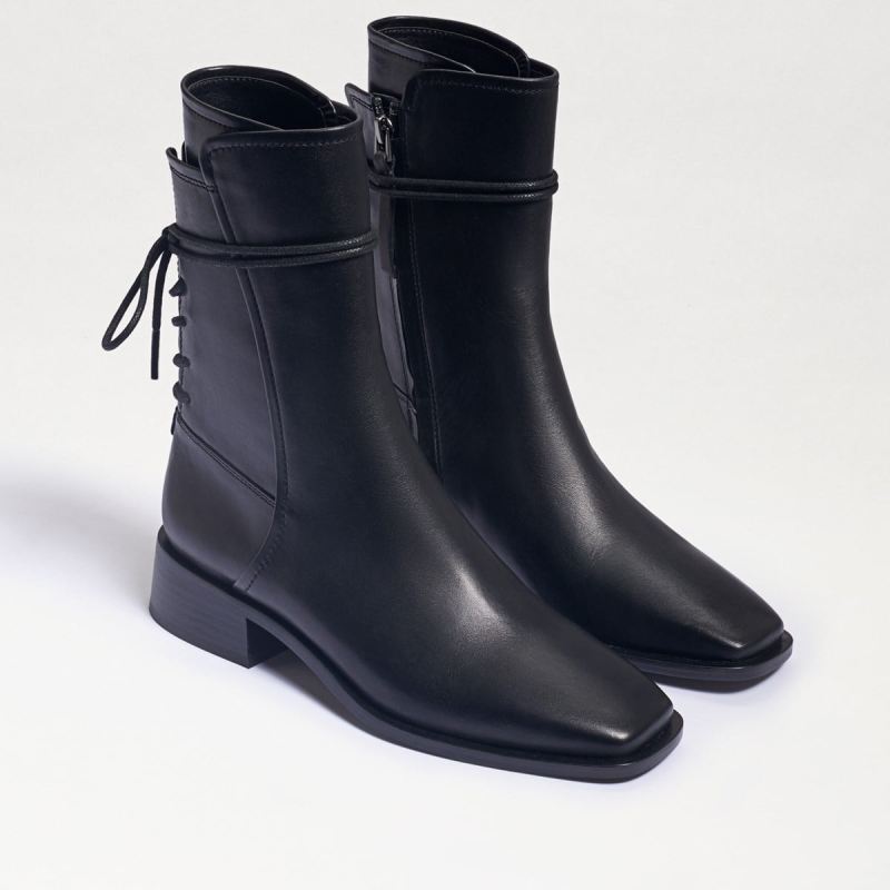 Sam Edelman Tana Boot-Black Leather - Click Image to Close