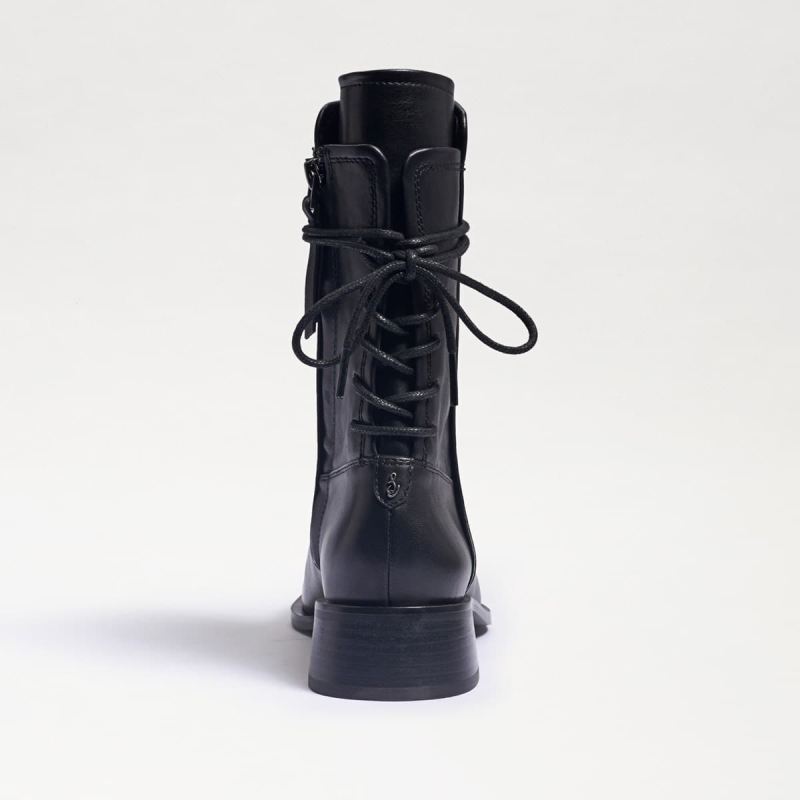 Sam Edelman Tana Boot-Black Leather