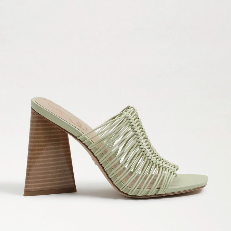 Sam Edelman Laurette Block Heel Mule-Pistachio