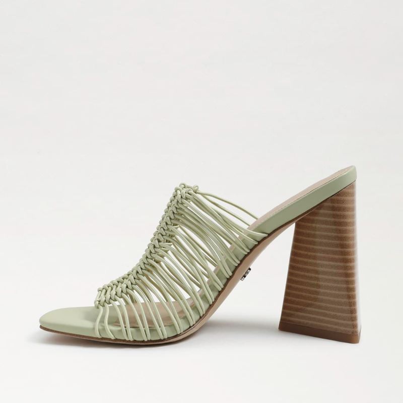 Sam Edelman Laurette Block Heel Mule-Pistachio