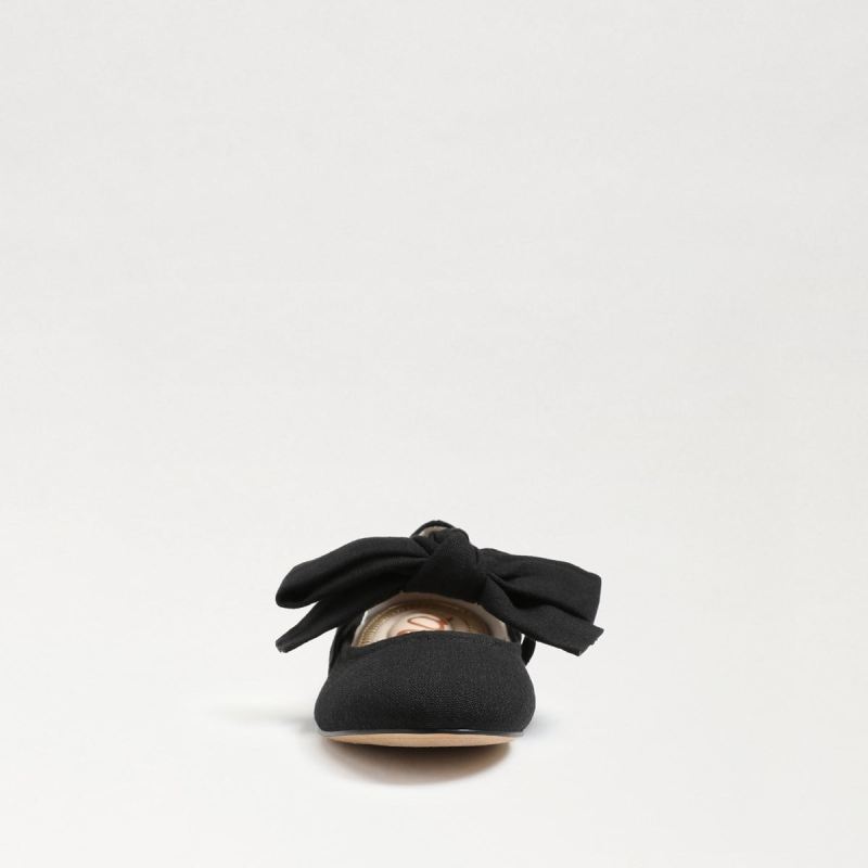 Sam Edelman Felicity Kids Ballet Flat-Black Linen