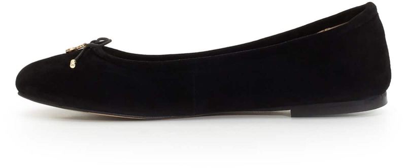 Sam Edelman Felicia Ballet Flat-Black Suede