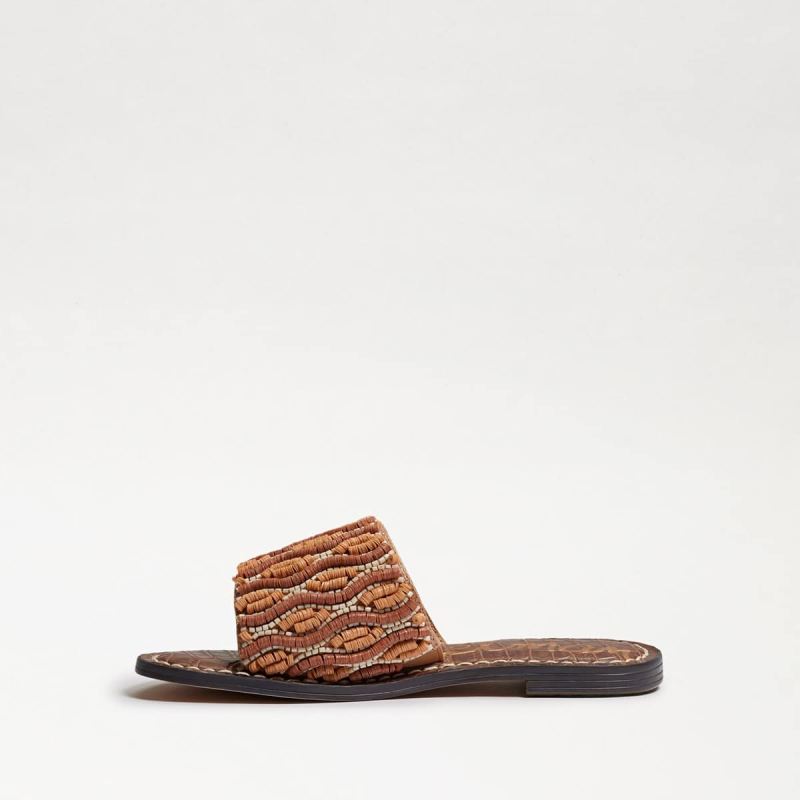 Sam Edelman Gunner Kids Slide Sandal-Natural Multi