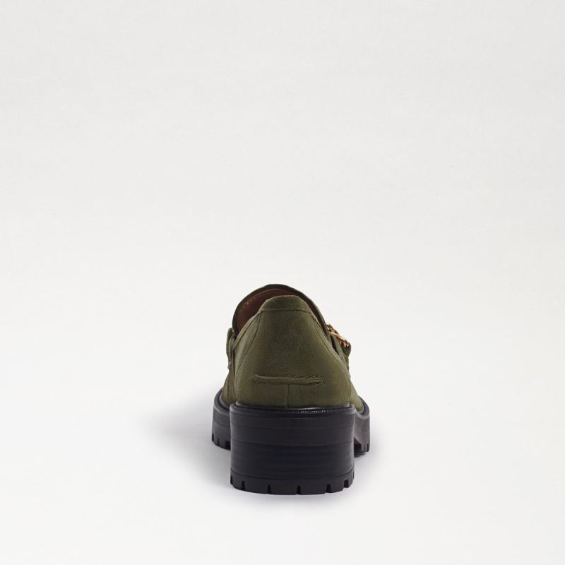 Sam Edelman Taelor Lug Sole Loafer-Tuscan Olive Suede