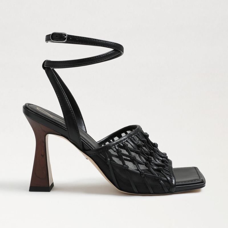 Sam Edelman Candice Heel Sandal-Black