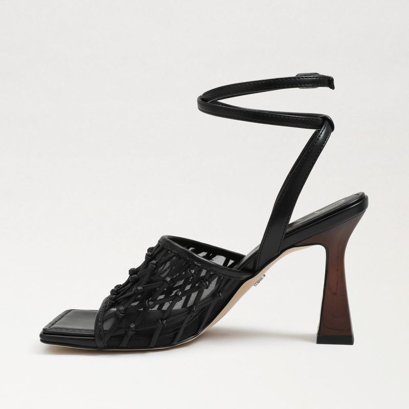 Sam Edelman Candice Heel Sandal-Black