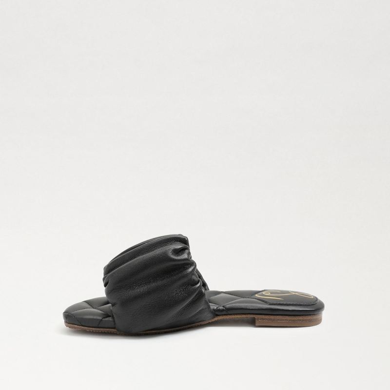 Sam Edelman Briar Kids Slide Sandal-Black Leather