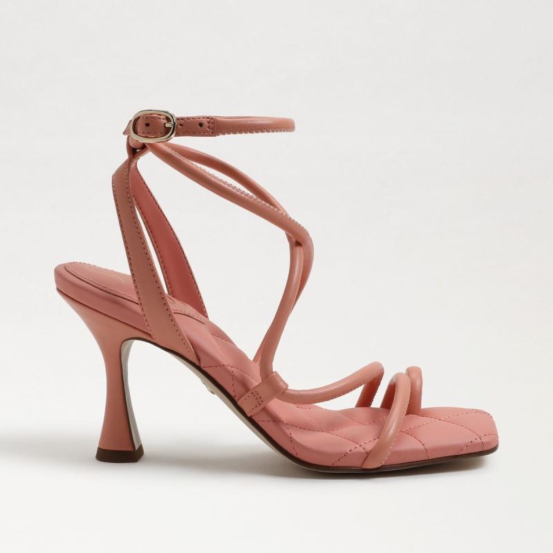 Sam Edelman Maven Strappy Padded Heel-Canyon Clay Leather