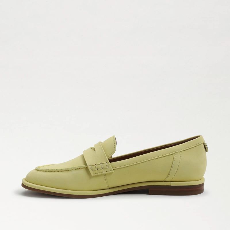 Sam Edelman Birch Penny Loafer-Butter Yellow Leather