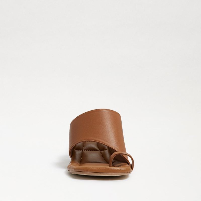 Sam Edelman Flora Block Heel Mule-Saddle