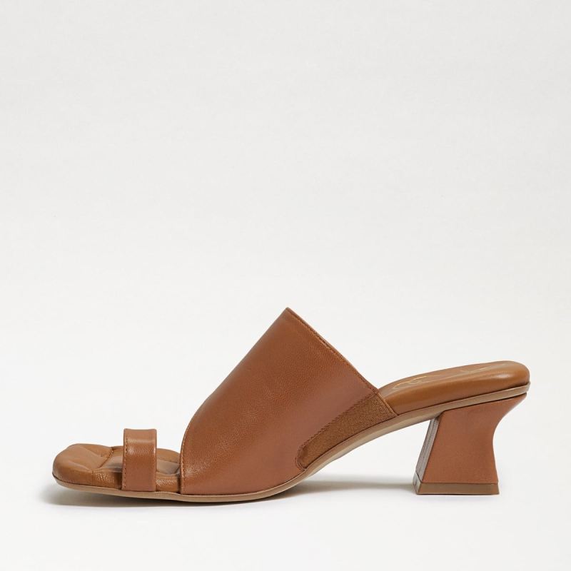 Sam Edelman Flora Block Heel Mule-Saddle