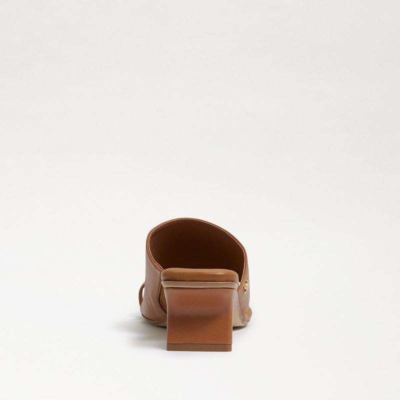 Sam Edelman Flora Block Heel Mule-Saddle