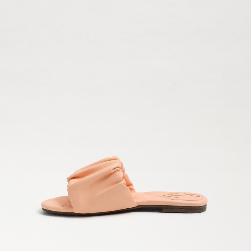 Sam Edelman Briar Kids Slide Sandal-Peach Pearl Leather