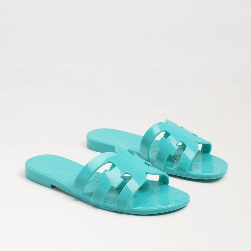 Sam Edelman Bay Jelly Slide-Blue