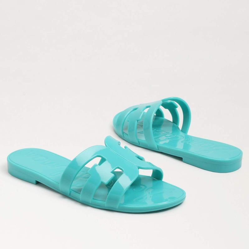 Sam Edelman Bay Jelly Slide-Blue