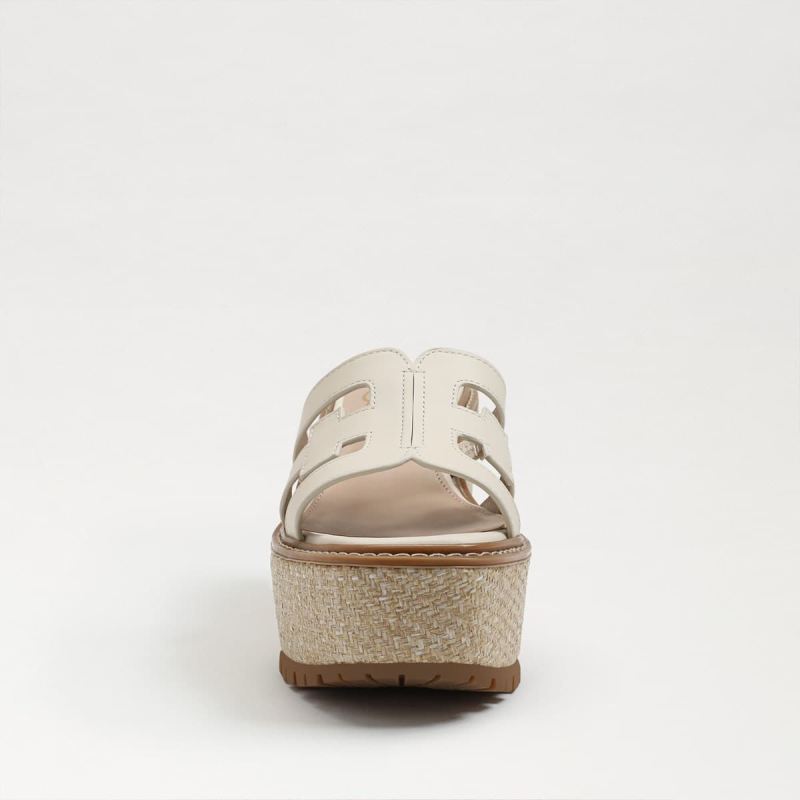 Sam Edelman Laine Espadrille Wedge Sandal-Modern Ivory Leather