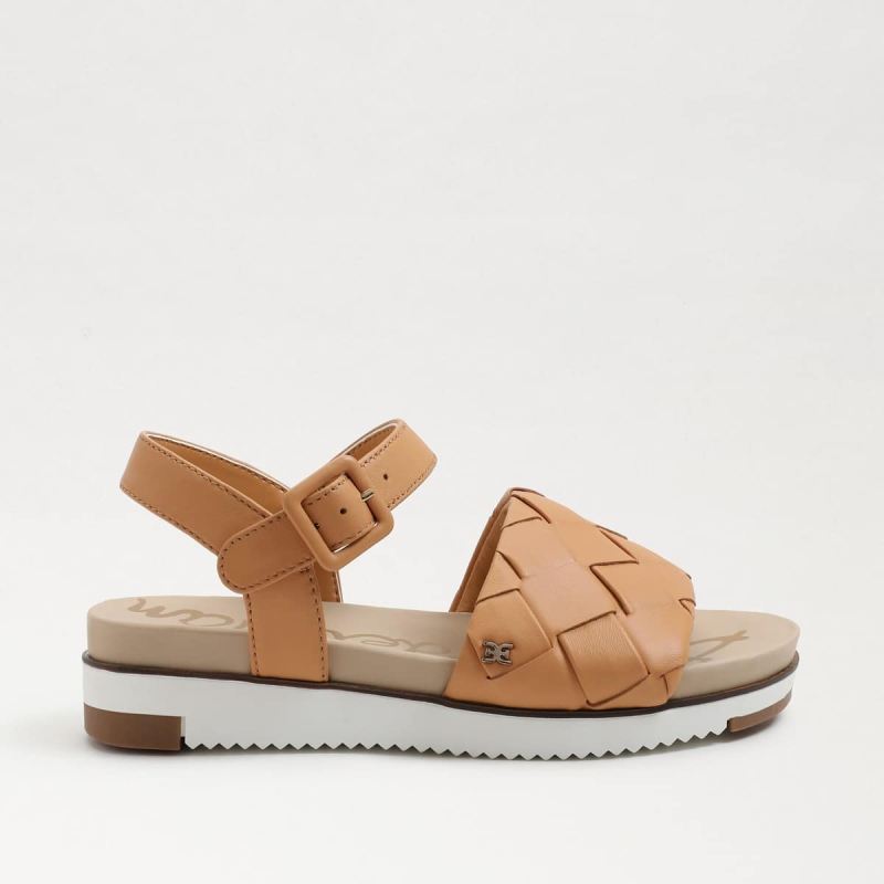 Sam Edelman Adaley Kids Sandal-Natural Sand