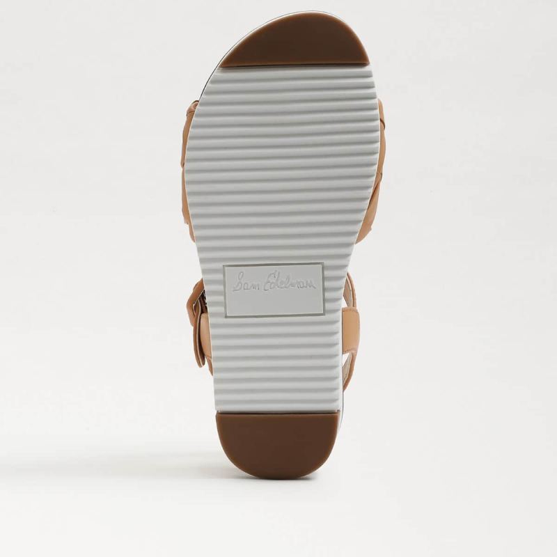 Sam Edelman Adaley Kids Sandal-Natural Sand