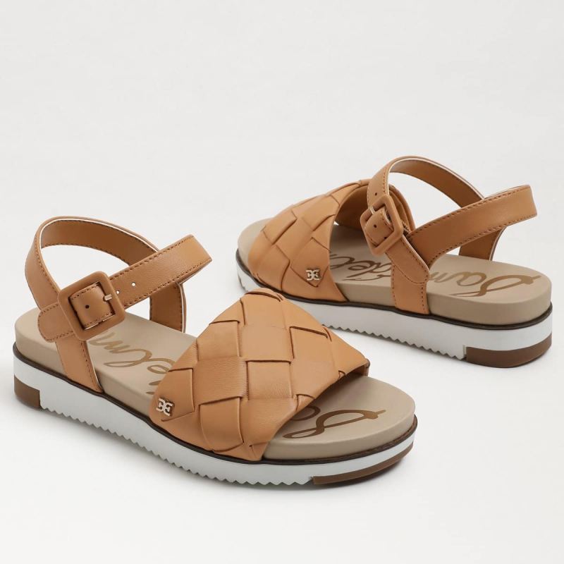 Sam Edelman Adaley Kids Sandal-Natural Sand