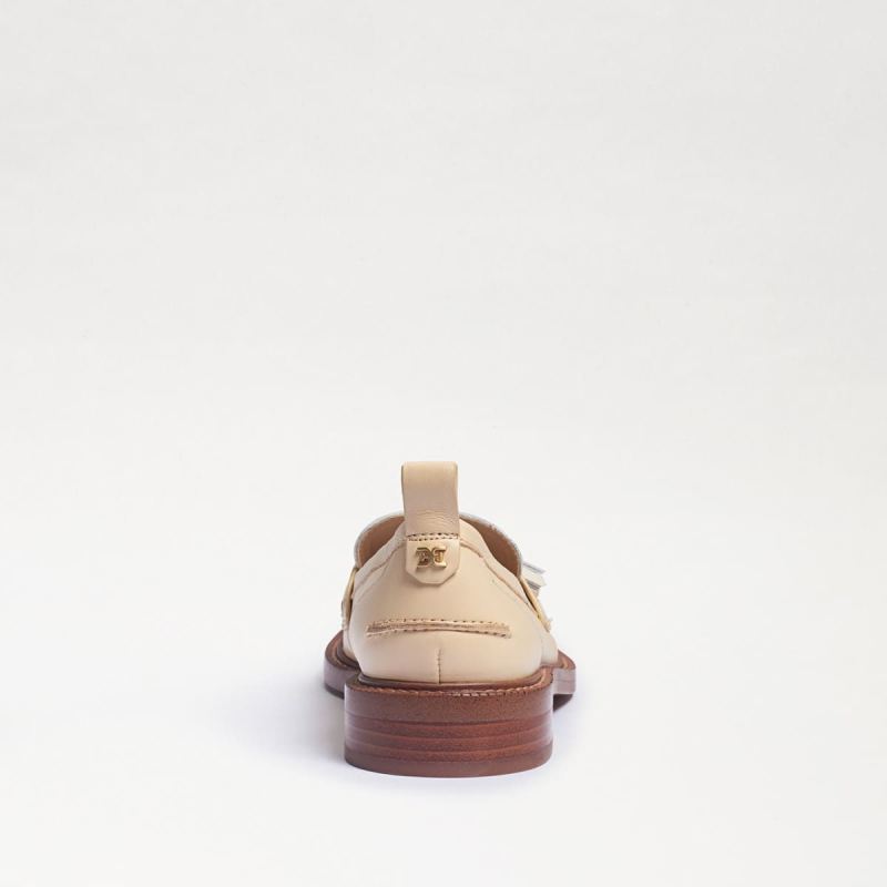 Sam Edelman Caylia Loafer-Eggshell/Modern Ivory Leather