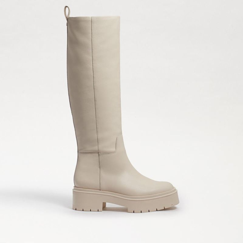 Sam Edelman Larina Tall Boot-Modern Ivory Leather