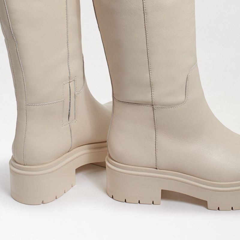 Sam Edelman Larina Tall Boot-Modern Ivory Leather