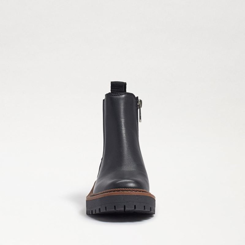 Sam Edelman Laguna Kids Chelsea Boot-Black Leather
