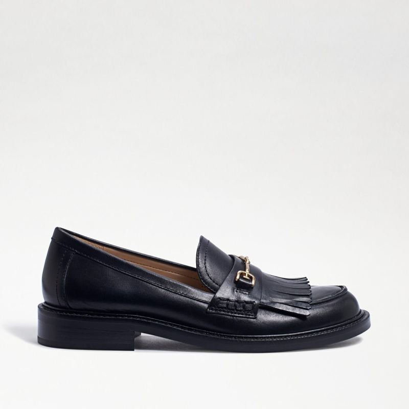 Sam Edelman Cammi Loafer-Black Leather