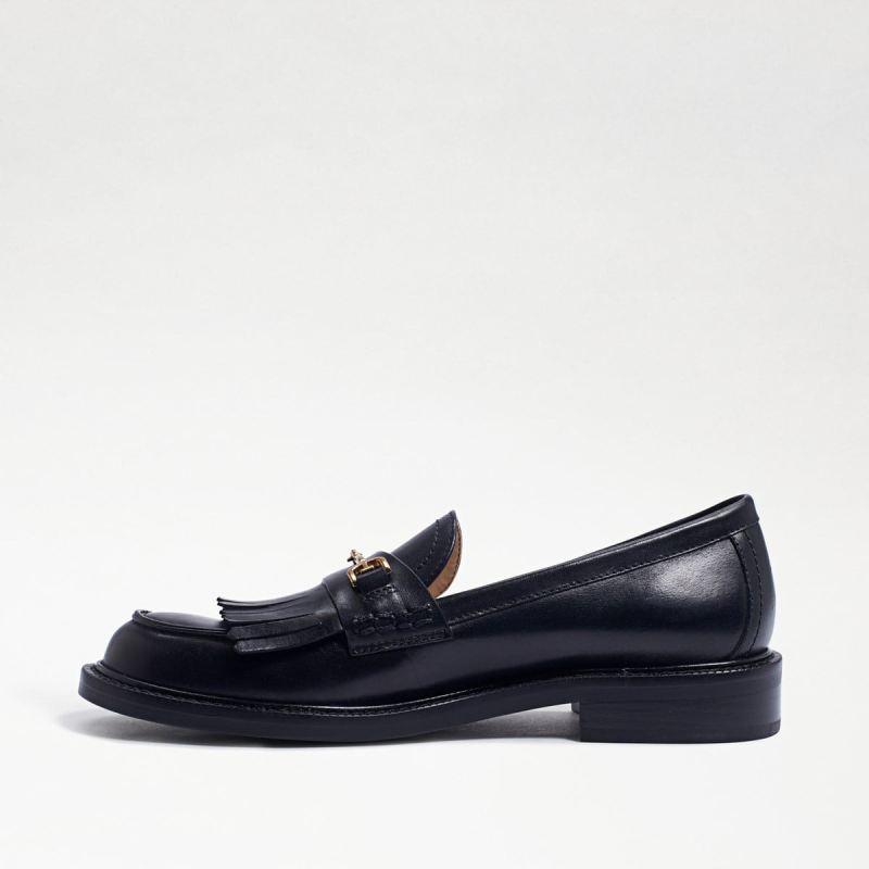 Sam Edelman Cammi Loafer-Black Leather