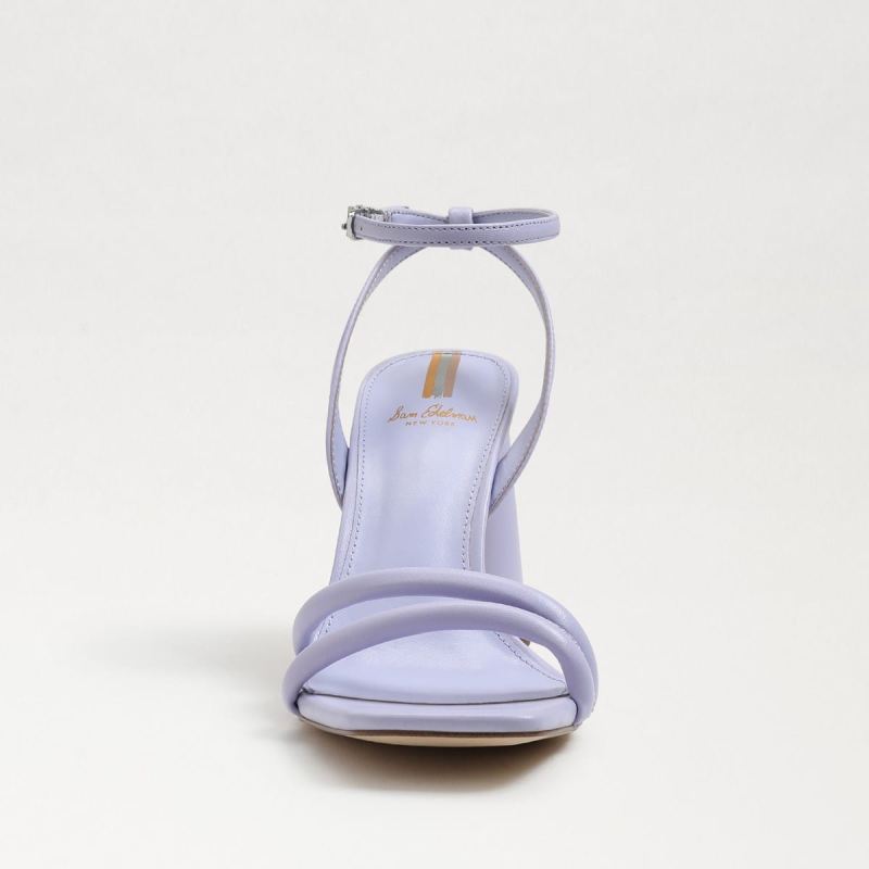 Sam Edelman Kia Block Heel Sandal-Misty Lilac Leather