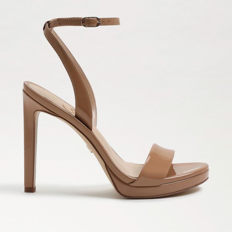 Sam Edelman Jade Ankle Strap Heel-Rosa Blush Patent