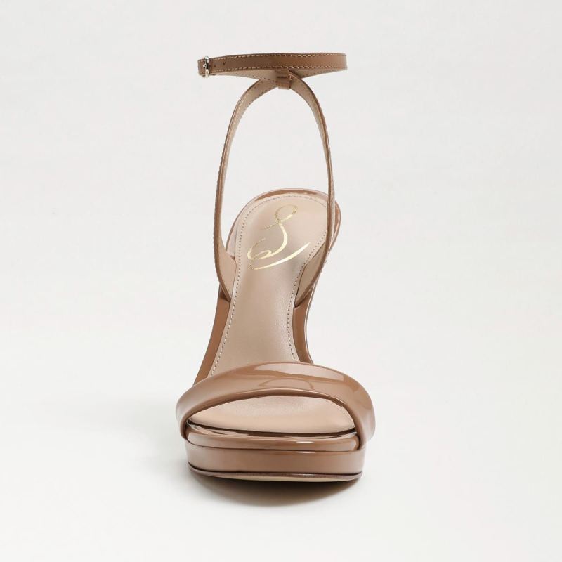Sam Edelman Jade Ankle Strap Heel-Rosa Blush Patent