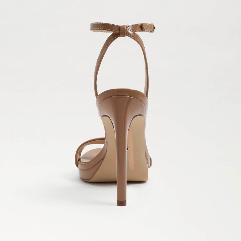 Sam Edelman Jade Ankle Strap Heel-Rosa Blush Patent