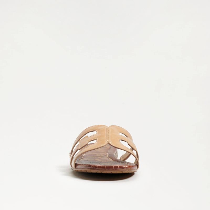 Sam Edelman Bay Slide Sandal-Almond Patent