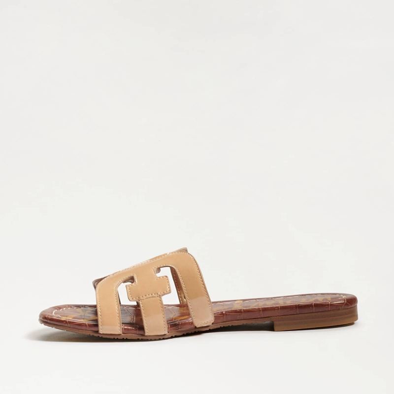 Sam Edelman Bay Slide Sandal-Almond Patent