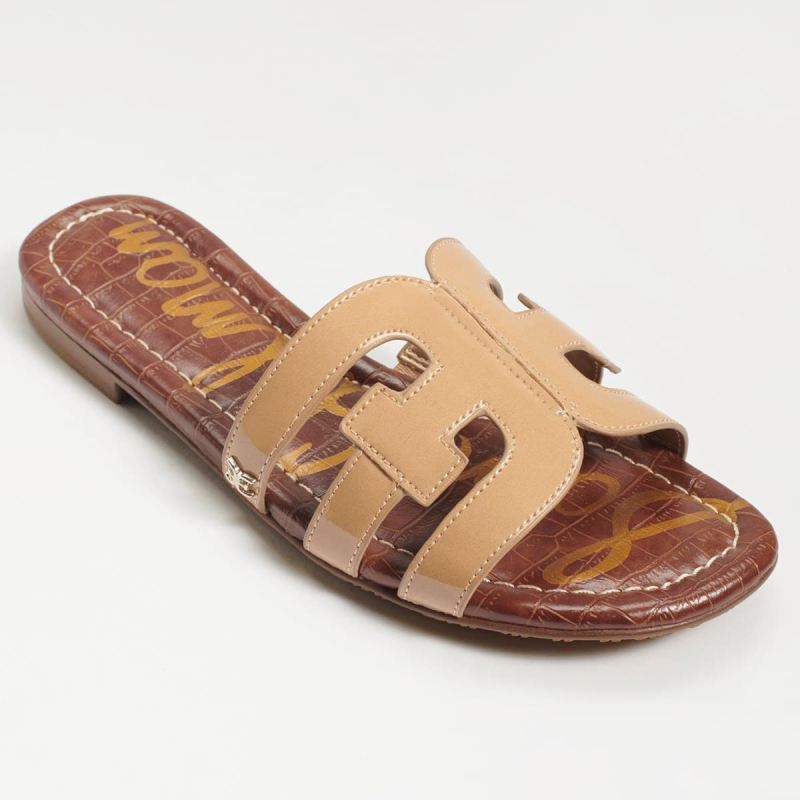 Sam Edelman Bay Slide Sandal-Almond Patent