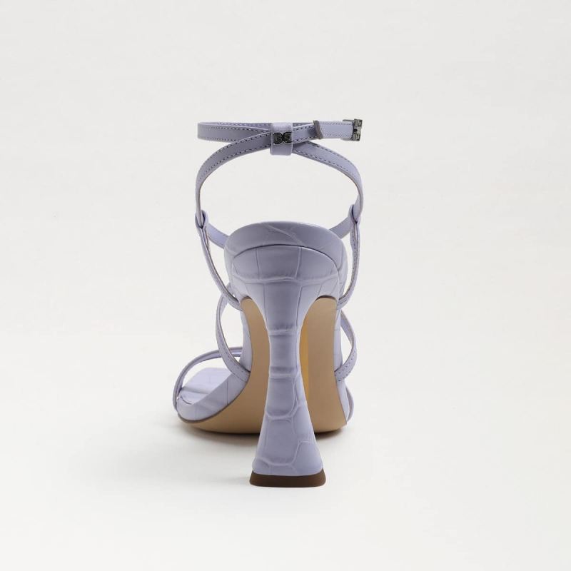 Sam Edelman Lela Strappy Heel-Misty Lilac Leather