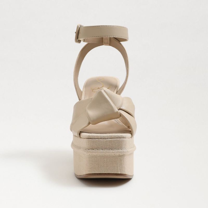 Sam Edelman Theresa Platform Block Heel-Summer Sand Leather