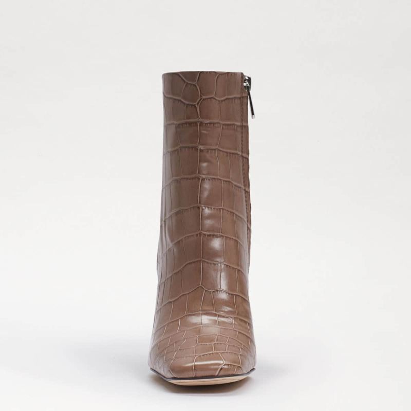 Sam Edelman Codie Ankle Bootie-Cedarwood Croc