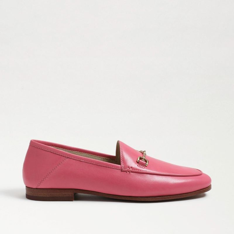 Sam Edelman Loraine Bit Loafer-Carmine Rose Leather