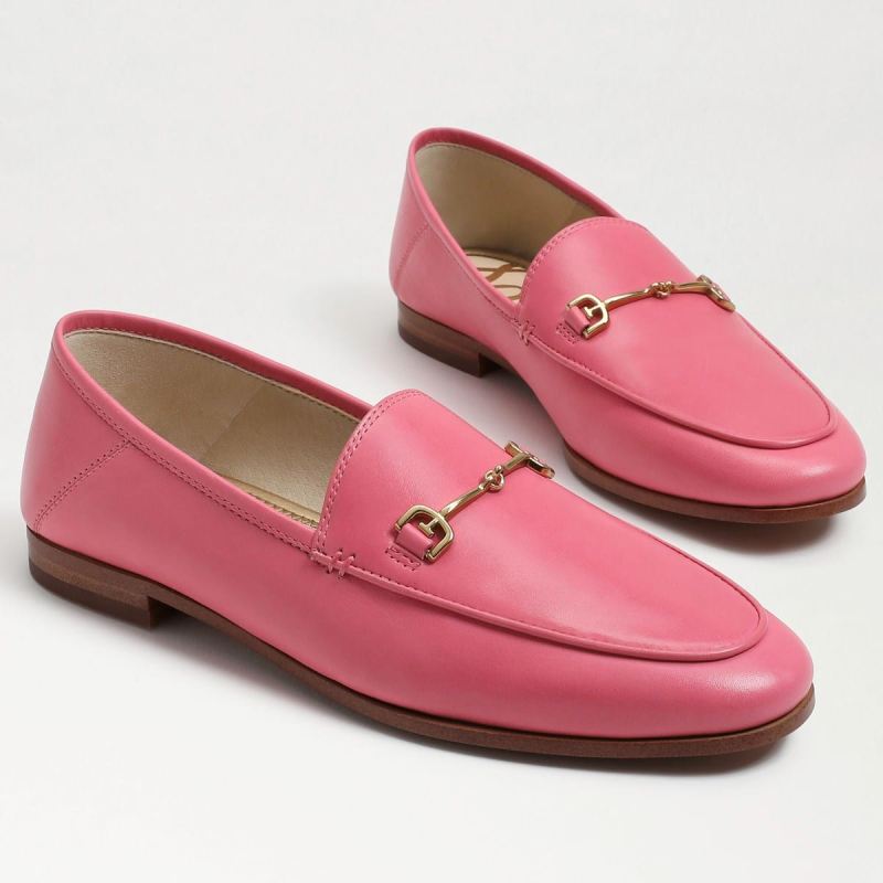 Sam Edelman Loraine Bit Loafer-Carmine Rose Leather