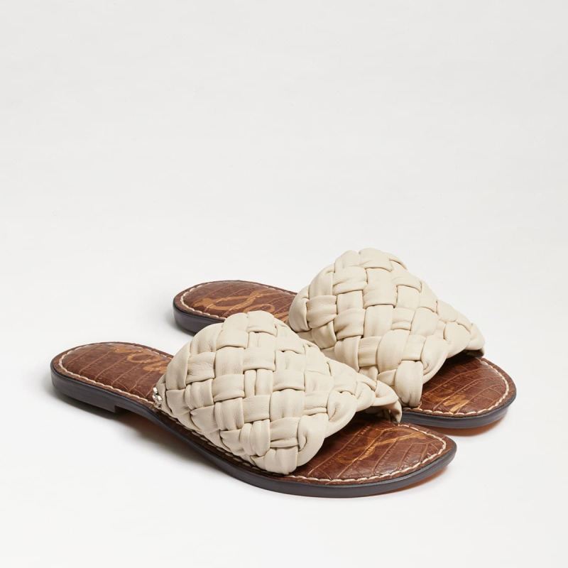 Sam Edelman Griffin Woven Slide Sandal-Modern Ivory Leather
