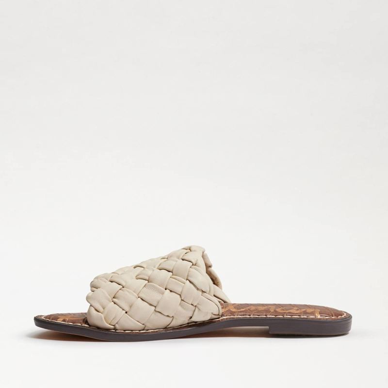 Sam Edelman Griffin Woven Slide Sandal-Modern Ivory Leather
