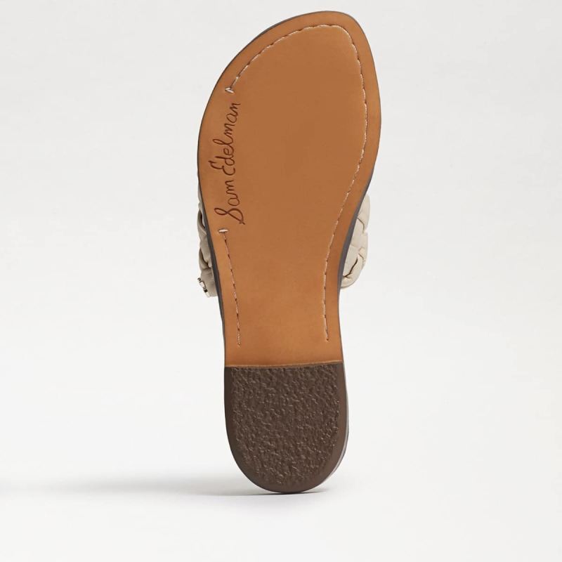 Sam Edelman Griffin Woven Slide Sandal-Modern Ivory Leather