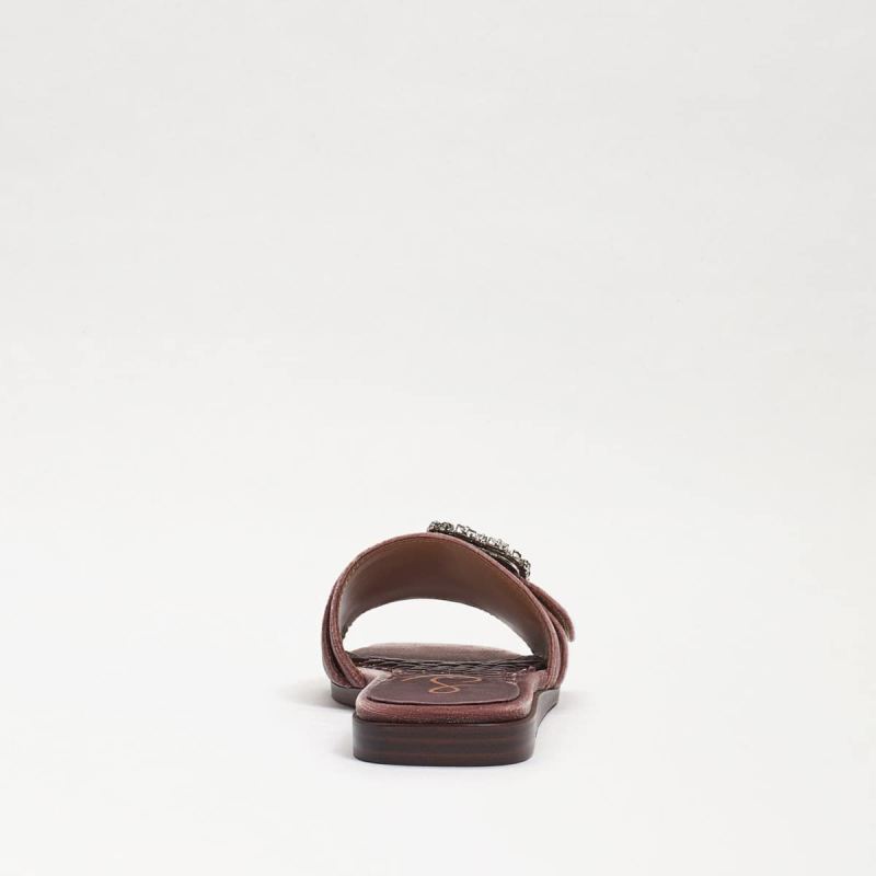 Sam Edelman Inez Slide Sandal-Mauve Velvet