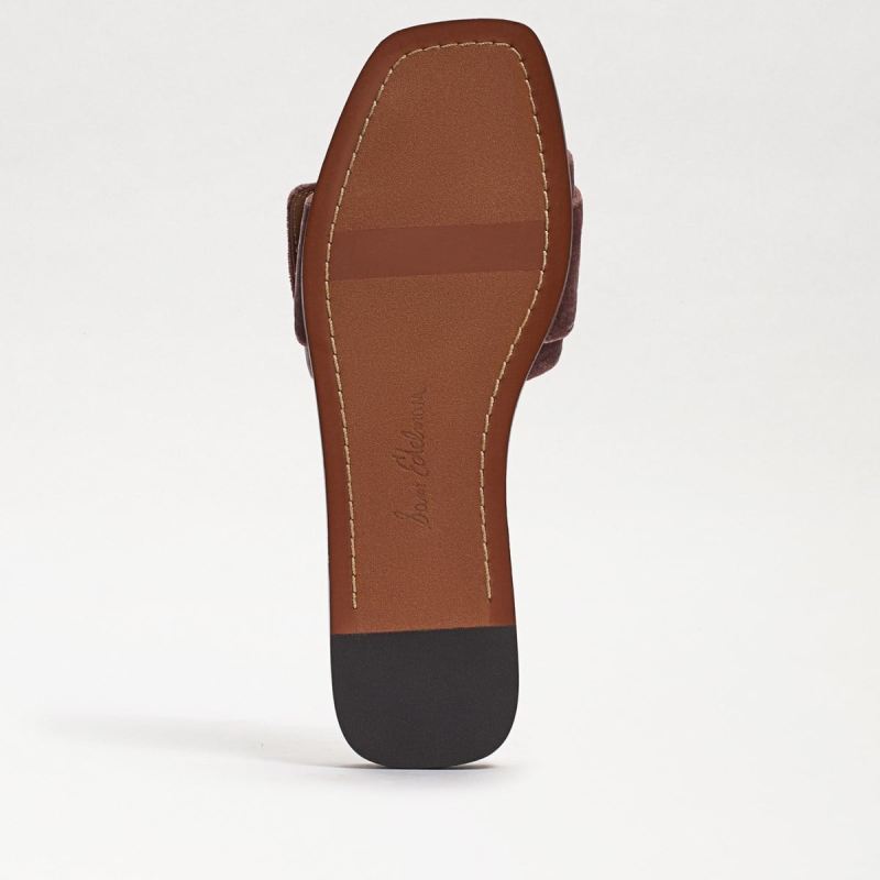 Sam Edelman Inez Slide Sandal-Mauve Velvet